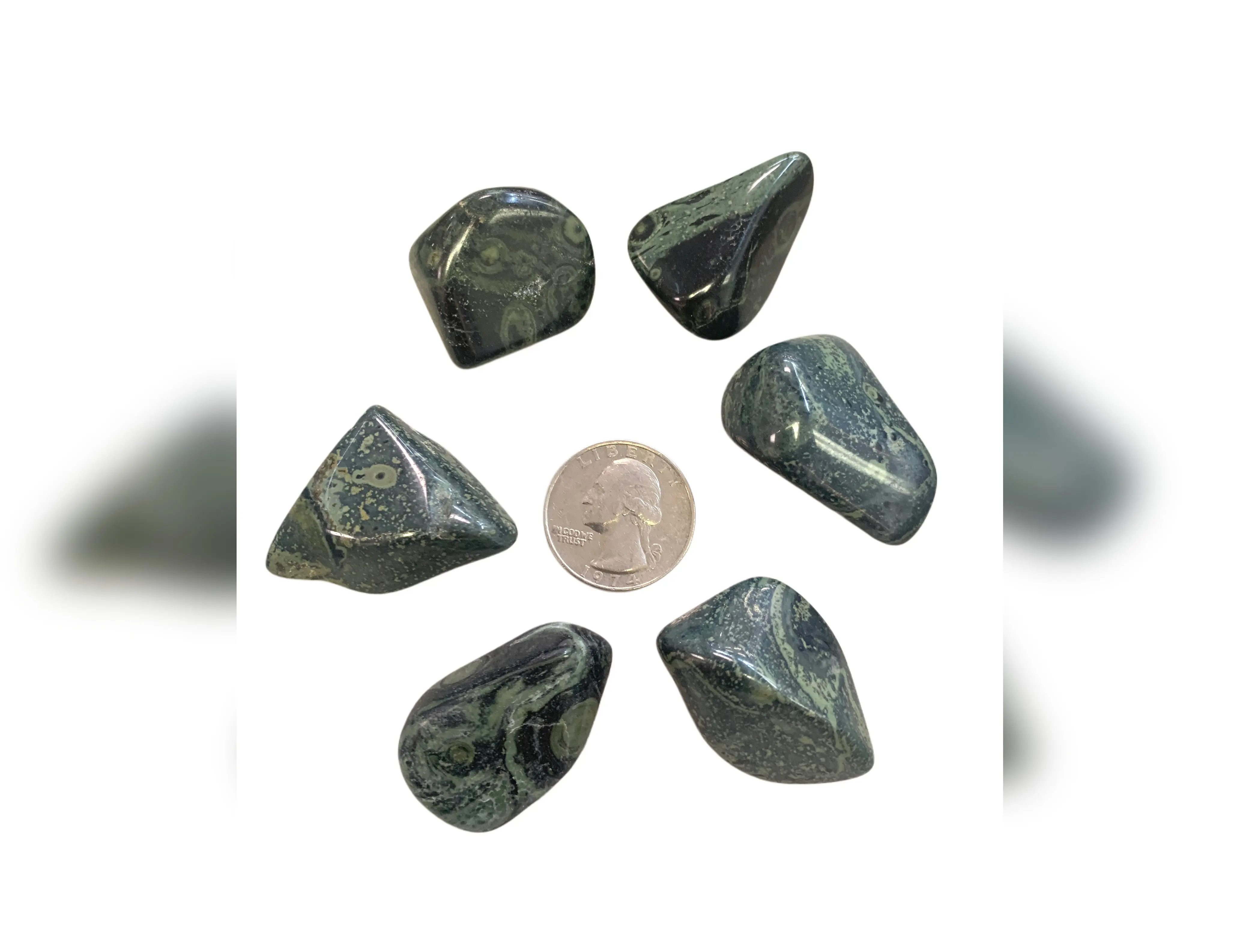 Kambaba Jasper Tumbled Stone