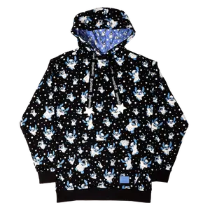 Stitch Ghost Costume All-Over Print Unisex Hoodie