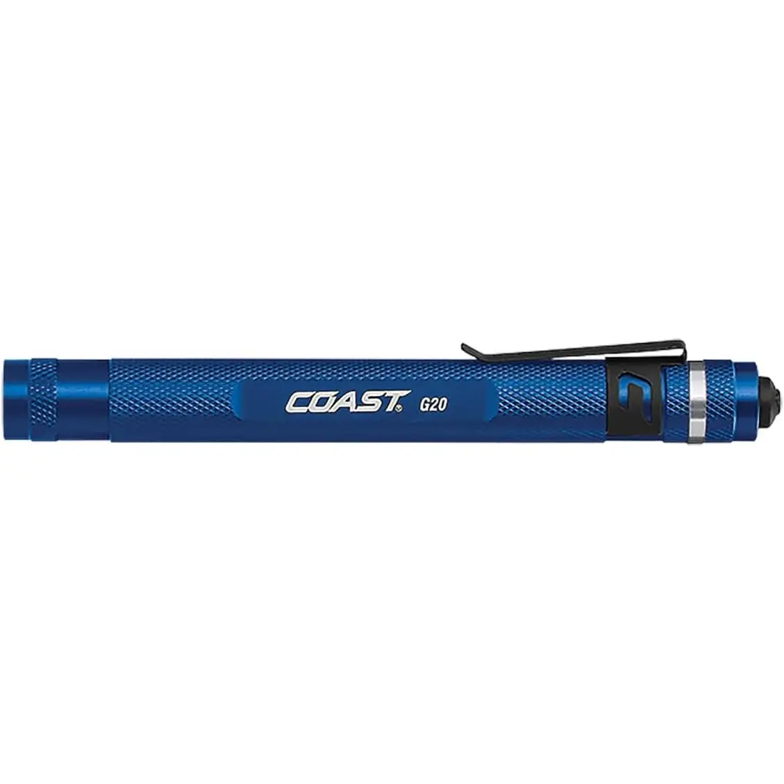 G20 Inspection Beam LED Penlight with Adjustable Pocket Clip and Consistent Edge-To-Edge Brightness, Blue, 54 lumens