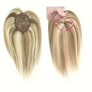 New Fashion Wholesale Elegant Blonde Remy Hair Extension for Women - 35g, 10.0inch Straight Bob Wig with Heart-Shaped Clip, P8/613, Natural Texture to Thicken & Sparce Hair, Easy Clip-In Solution, Thinning Hair Solution |   Straight Hair Wig |   Natural