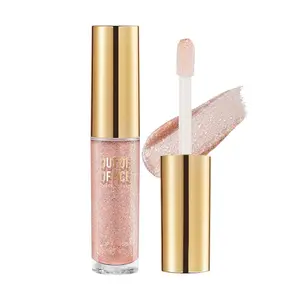 OUT OF OFFICE Sparkling Lip Gloss - OOO Mirror Shine Lip Tint #LG01 Cherry Blossom Pink - Hydrating & Plumping