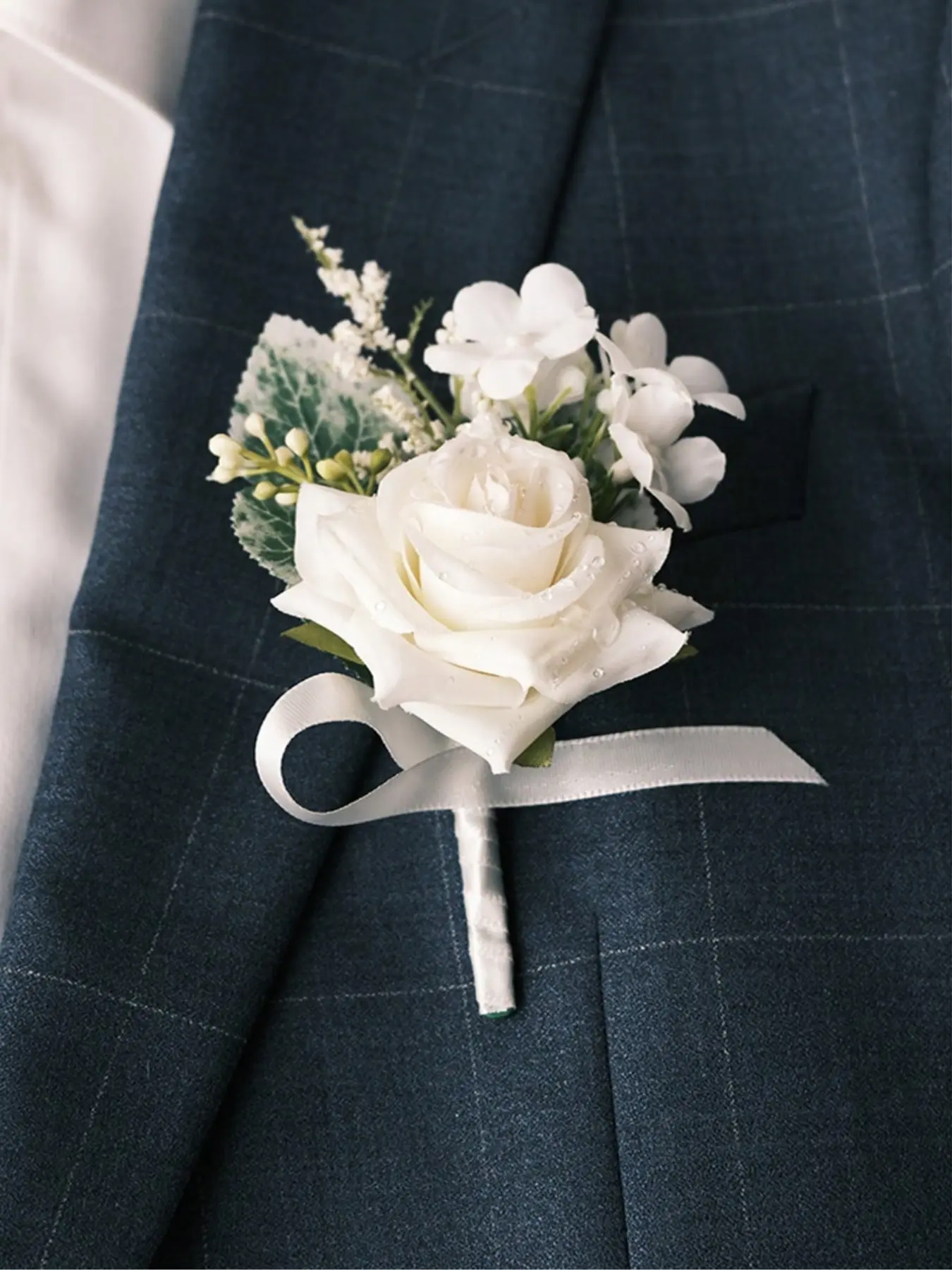 Fashionable Bridal Wedding Elegant Brooch Pin, Floral Pins, Artificial Flower Leaf Fruit Decoration, Perfect for Groom and Best Man, Ideal for Parties and Events, Fashion Accessory