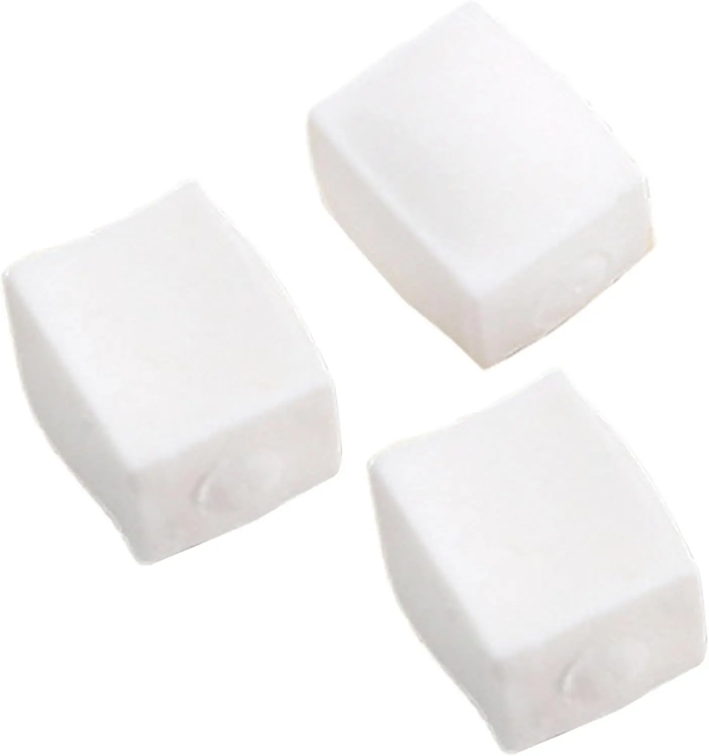 Tofu Squeeze Toys, 2026 Upgraped Cube Shaped Dough Fidget Block with Slow Rise Texture, Squeeze Ball for Anxiety Relief, White Cube Stress Toys for Adult Kid Autism