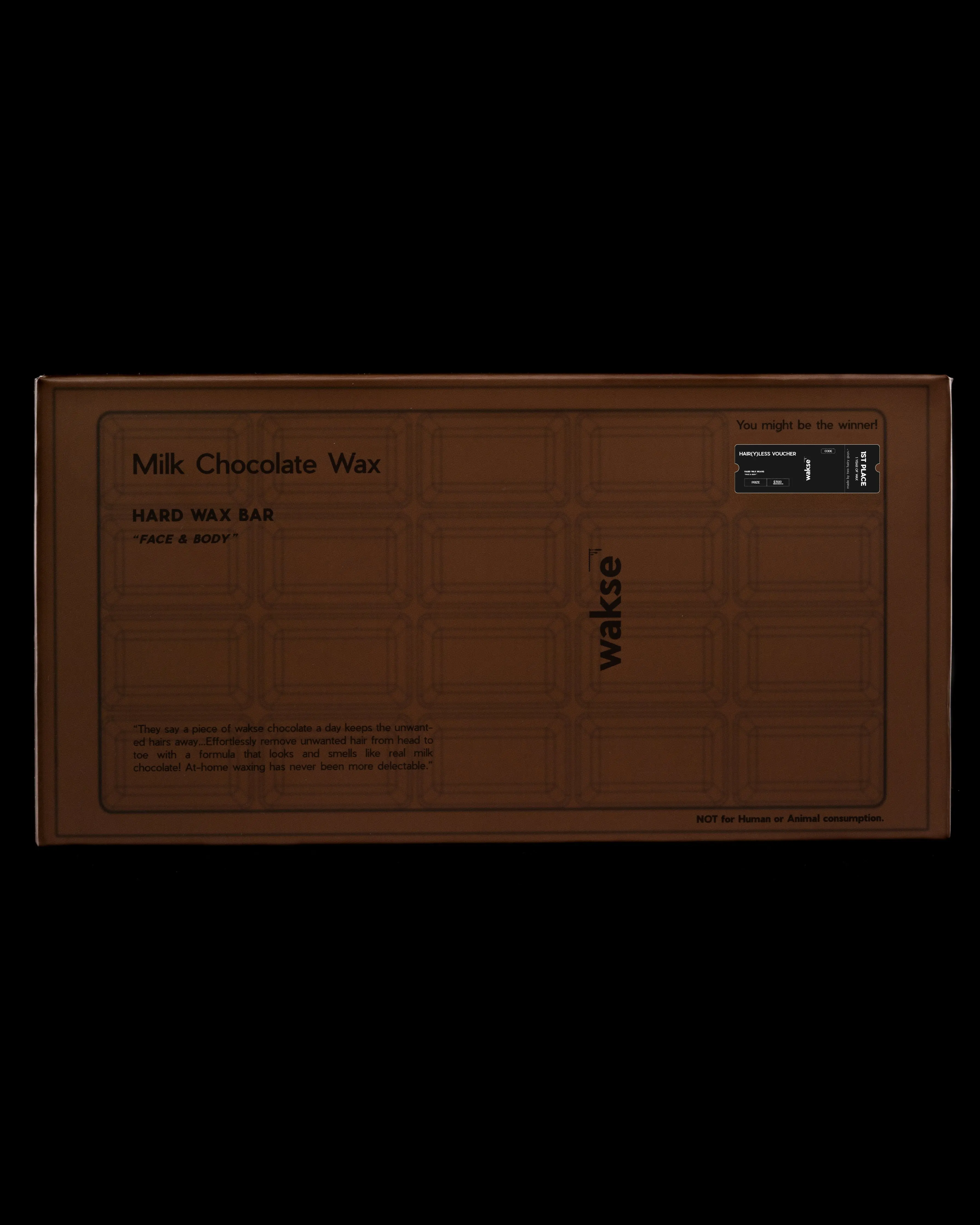 Chocolate Bar - Hard Wax Bars - Milk Chocolate