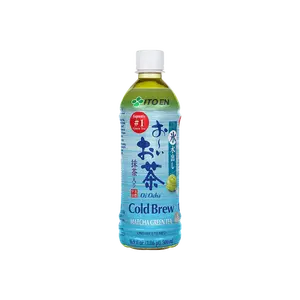 ITO EN Matcha Green Tea Drink 500ml - Authentic Kyoto Uji Matcha, 0 Sugar 0 Fat, Cold Brewed