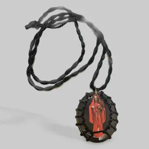 Santa Muerte Escapulario black