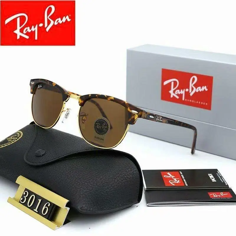 RB2140 Sunglasses Classic Square Frame Vintage Designer Eyewear for Men Women