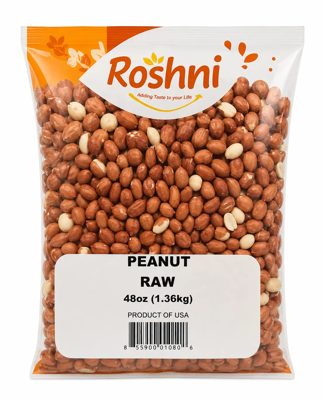 Raw Peanuts, 48oz (nkate, epa, groundnut)