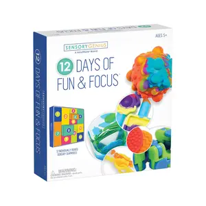 Sensory Genius 12 Days of Fun & Focus Fidget Toy Countdown Calendar