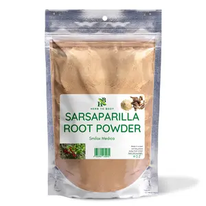 Herb To Body Sarsaparilla Root Powder | Smilax Medica | Wildcrafted | 4oz
