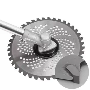 Universal Brushcutter Blades — High-hardness steel brushcutter blades that can cut tall grass, weeds, thorns, and understory vegetation gas mower wire
