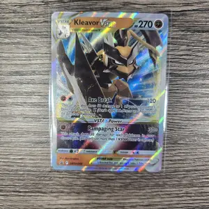 Pokemon Kleavor VSTAR, SWSH249 Black Star Promo, Holo Ultra Rare, Near Mint Trading Card