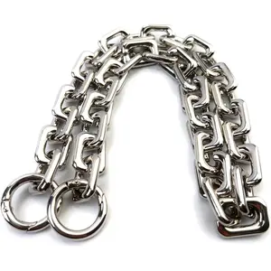 Heavy Chunky Link Chain Strap Purse Handbag Top Handle  Straps Accessories Decoration Chain Strap Extender Charms Replacement(23.62'' )