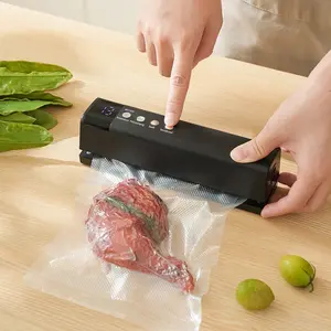 Multifunctional Automatic Food Sealer Machine, Portable Handheld USB Rechargeable Vacuum Sealer Vacuum Sealing Machine with Snack Seal System, 1200mah Lithium Battery, Vacuum Sealer For Food