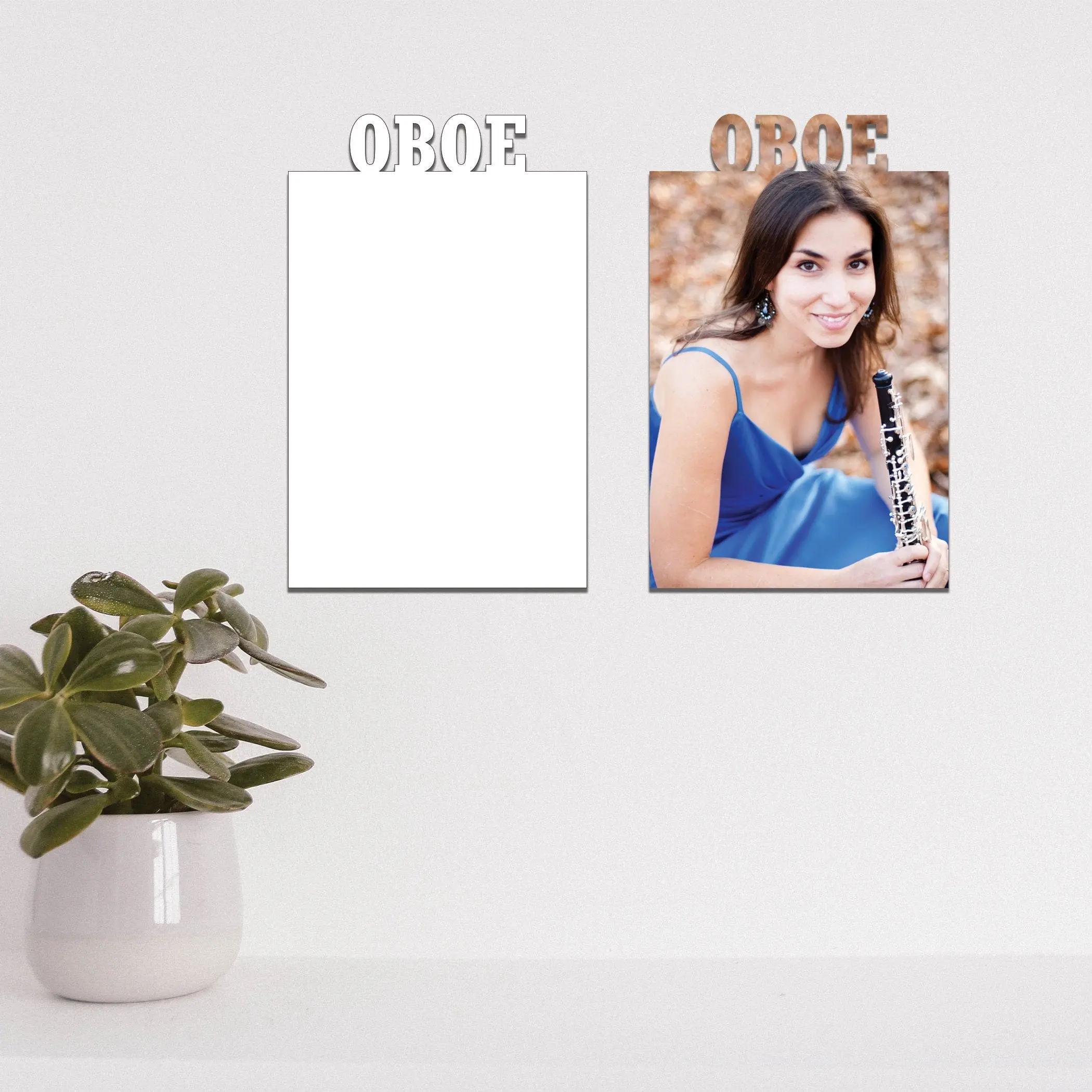 Oboe Sublimation Blanks - Photo Sublimation Blanks for Oboe 5x7