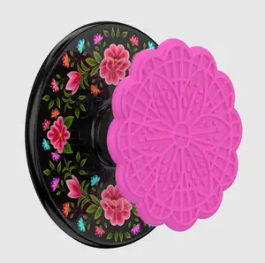 PopSockets Silicone PopOut Papel Picado Magnetic MagSafe PopGrip - Stylish Phone Holder, Tech Accessory, Mount, Stand for Mobile Devices