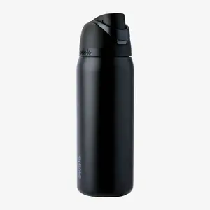 OWALA Matte Black Water Bottle – 24oz/32oz, Leakproof Lid, Modern & Durable FR