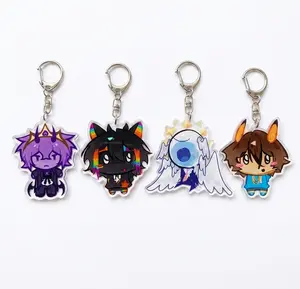 Unstable Universe MCYT Yt Translucent Acrylic Keychain, YT portable universe & lifesteal smp keychains, perfect For Bags, Keys, Or Gifts