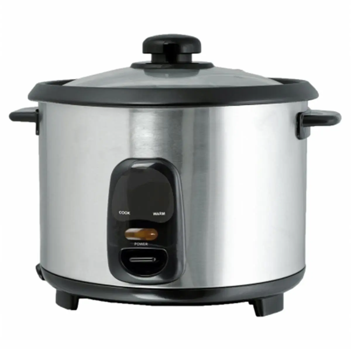 Brentwood TS-20 10 Cup - 1.8 Liter - Rice Cooker - Stainless Steel