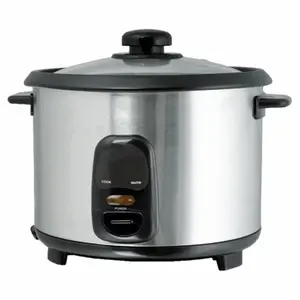 Brentwood TS-20 10 Cup - 1.8 Liter - Rice Cooker - Stainless Steel