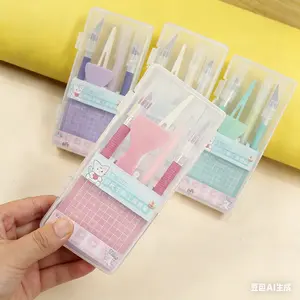 6-Piece DIY Scrapbook Set for Everyday Office Use, Complete Craft Kit for Creative Projects, Ideal for Scrapbooking Enthusiasts