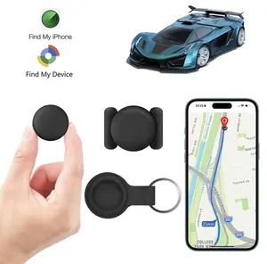 Mini GPS Tracker for Car & Motorcycle: No Monthly Fee, Magnetic Weatherproof Case, Works with Apple Find My - Best Hidden Anti-Lost Tracking Device