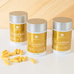 CurcuMore Soporte Articular Natural  | Alivio Inflamación & Dolor | Movilidad Mejorada | Para Articulaciones & Músculos | Con Cúrcuma & Jengibre | Formula Clinicamente Estudiada | Healthcare