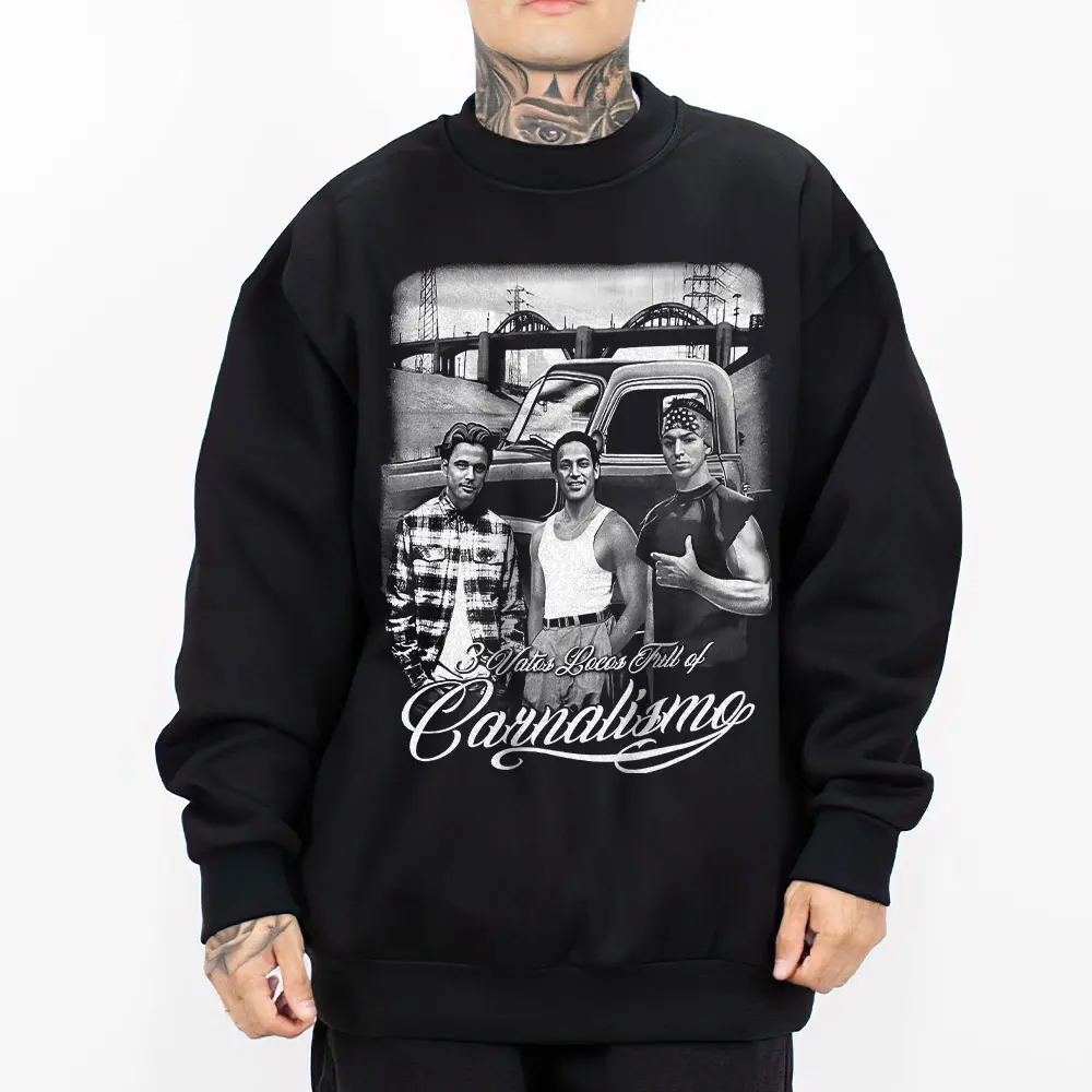 Vatos Locos, Old movie, Chicano Clothing, Cholo, Gangster clothes, Hoodies for men, Men's clothing, Streetwear, Lowrider, Graphic tee, Men gifts