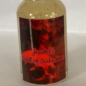 Esoteric Jezebel spell of seduction Spiritual Oil by Empress Lilith - Authentic organic. 15ML