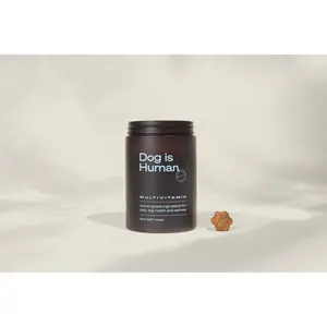 Dog is Human Daily Multivitamin for Dogs (Chicken Flavor) Human-grade, Vet-formulated, Made in Vermont