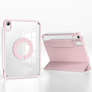 Solid Color Tablet Case, 1 Count Slim Hard Translucent Back Cover, Tablet Protective Cover, Tablet Protector Compatible with iPad Air, Ipad Accessories