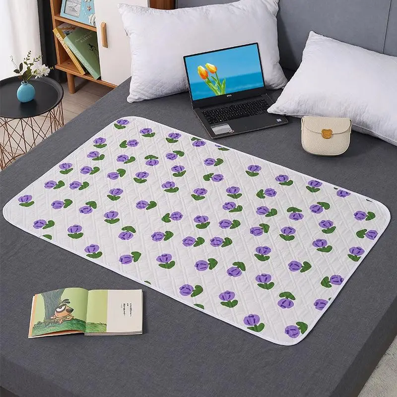 Incontinence Bed Pad, Large Reusable Washable Durable Waterproof Mattress Protector, 27.6"x35.4", Adult, Elderly, Children, Hospital Urinary Pads, Pets