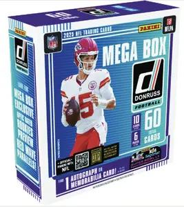 *NEW* 2025 Donruss Football Mega Box (Pink Optic Rated-Rookie & Downtown Chase!)
