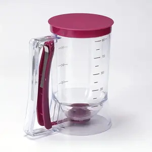 1 Pcs Handheld Cupcake Batter Squirter Effortless Pouring & Precise Control Bakeware Cover Utensils