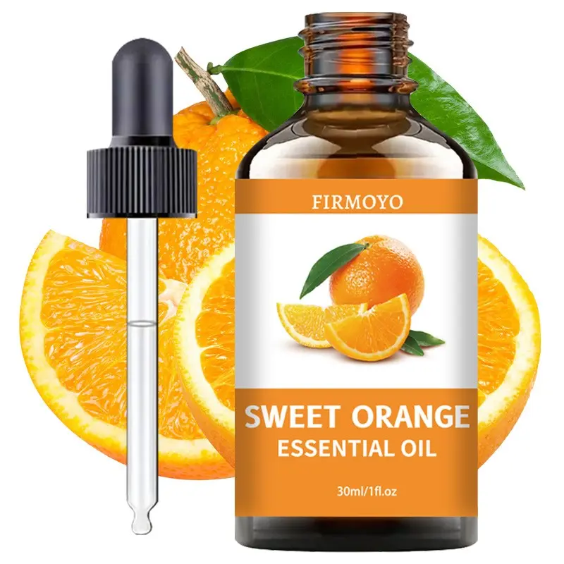 1.01 oz Sweet Orange Essential Oil, suitable for diffusers, humidifiers, spa treatments, massage, skincare, body care, candle making, Aromatherapy, Wellness. Alcohol-free, suitable for all skin types. Orange blossom fragrance Aromatherapy Scented Oils