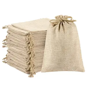 75Pcs/Set Small Burlap Gift Bags with Drawstring,5.4" x 3.7" Burlap Favor Sacks,Mini Gift Wrapping Bags for Wedding Classmates Festival Christmas Party Favors,DIY Craft,Hand Tools Kits