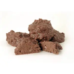 Nuts To You Sugar-Free Milk Chocolate Coconut Haystacks – 12 oz Resealable Bag, Chewy Coconut Covered in Creamy Milk Chocolate, Guilt-Free Treat. Snack Bonbon