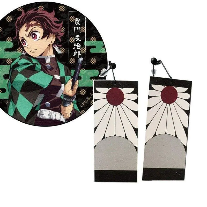 1 Pair Ear Stud Demon Slayer Cosplay Earrings