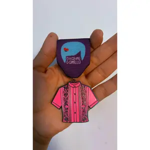 2026 Fiesta Medal - Pink