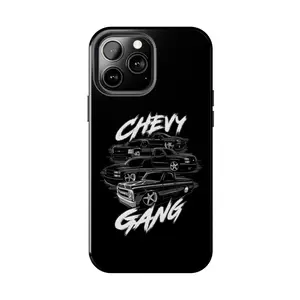 Chevy Gang Case Compatible with iPhone 17 16 15Pro, 14, 13, 12, 11, 8, XR Mini, Pro Max, Plus & SAMSUNG GALAXY 21 S22 S23 S24 25 ULTRA PLUS Accessories Protection unisex
