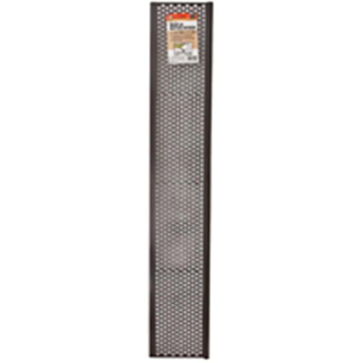 212 MAIN Gutter Screen - Brown Gutter Guard with Debris Block, Secure Hold, Snap-In Install (Model G636BR)