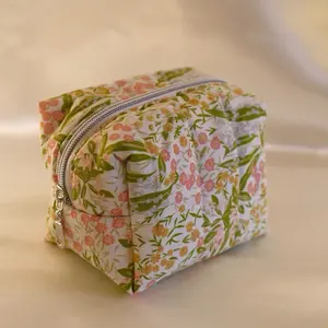 Floral Makeup Bag
