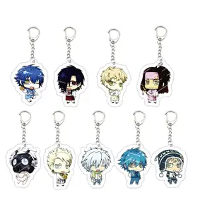 Acrylic DRAMAtical Murder Noiz Seragaki Aoba Clear Virus KeyChain  Key Ring DMMD Pendant  Chain Key Ring Fans Gift