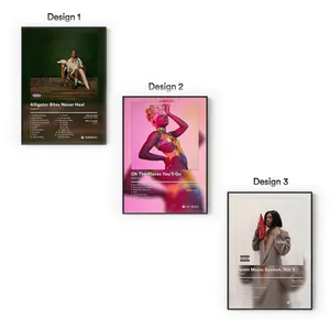 [Sale Up To 40%] [Unframe] Doechii Album Posters, Alternative Hip Hop Wall Art, Bold Rap Music Aesthetic Decor, Modern Album Cover Artwork, Gift for Fans