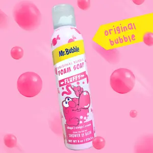 Mr. Bubble Original Foam Bath Soap, Signature Bubble Gum Scent, 8 oz. Body Care Body Wash