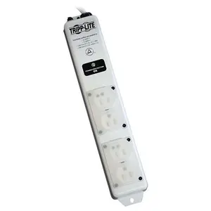 Tripp Lite SPS406HGULTRA Hospital-Grade Surge Protector with 4 Outlets, 6 ft. Cord, Strip Power Protection