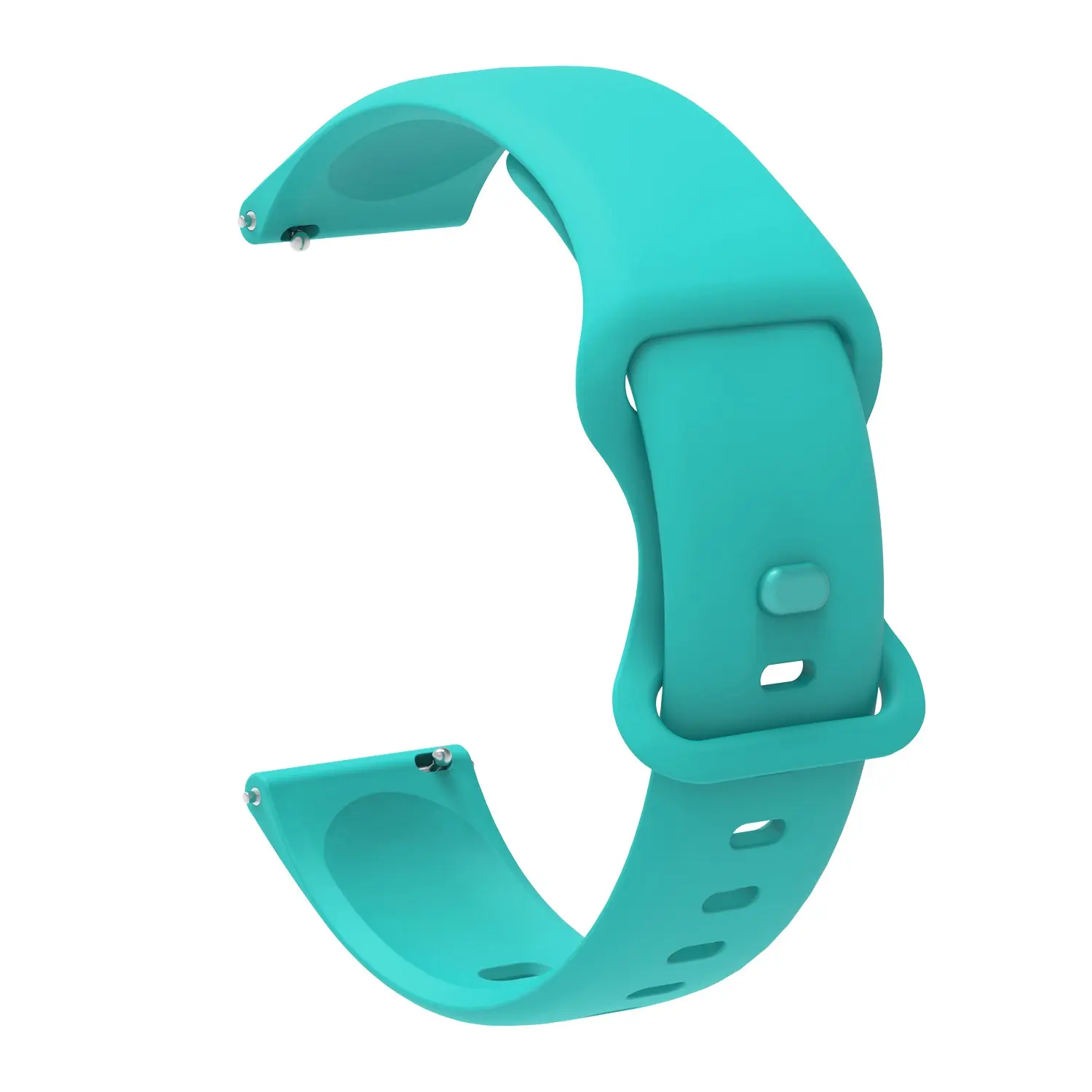 Silicone Watch Band, 8-Prong Buckle, 22mm Universal Fit, Multiple Colors, Unisex, Sport Business Casual, Compatible with Samsung Huawei Xiaomi Garmin Amazfit, Smart Watch Straps, Smartwatch Accessories