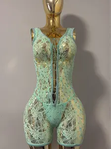 Exotic Dancewear - Stay Minty Set ONE SIZE