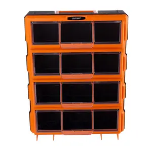 Stalwart 12-Bin Screw Organizer Craft Cabinet