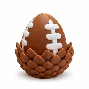 Football Dragon Egg Collectible – For Football Fans, Kids & Collectors – Desk Decor, Shelf Display & Room Accent – Unique Birthday & Game Day Gift outdoorfun